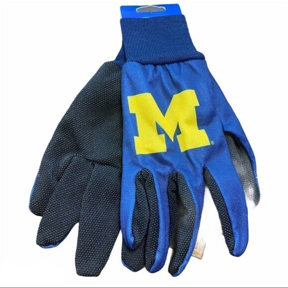 University of Michigan Sport Utility Gloves - Picture 1 of 3